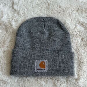 Carhartt gray knit beanie